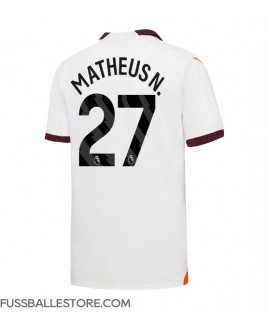 Günstige Manchester City Matheus Nunes #27 Auswärtstrikot 2023-24 Kurzarm